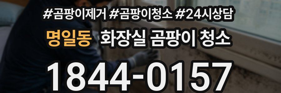 명일동 화장실 곰팡이 청소