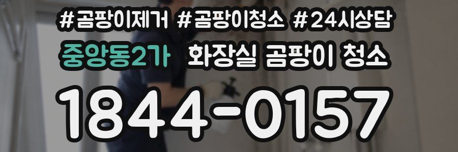 중앙동2가 화장실 곰팡이 청소