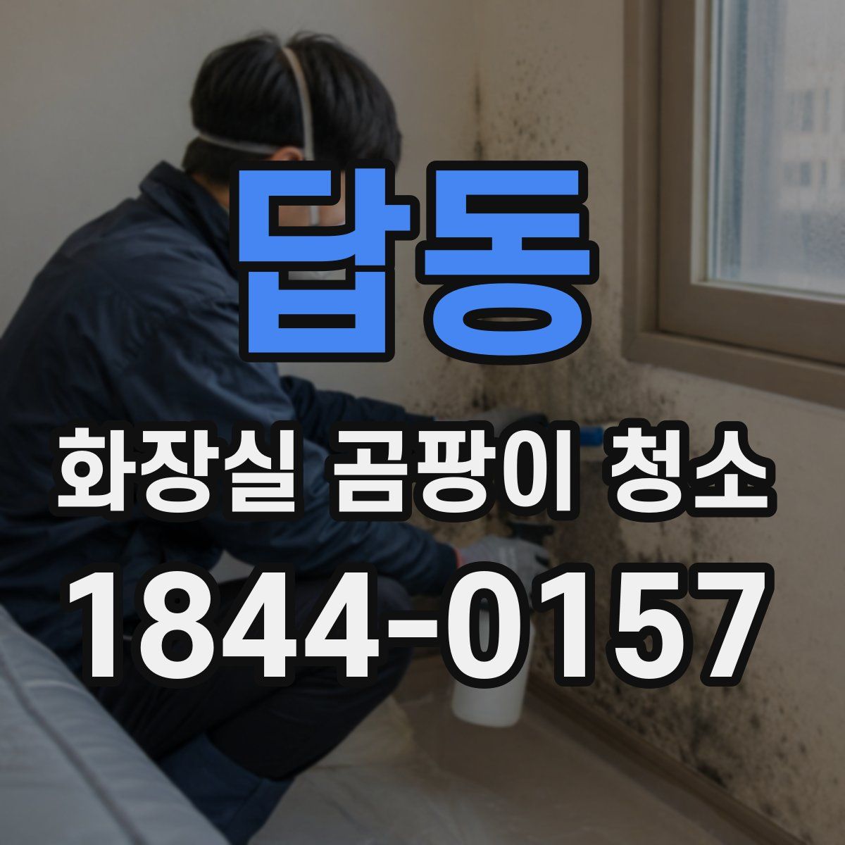 답동 화장실 곰팡이 청소