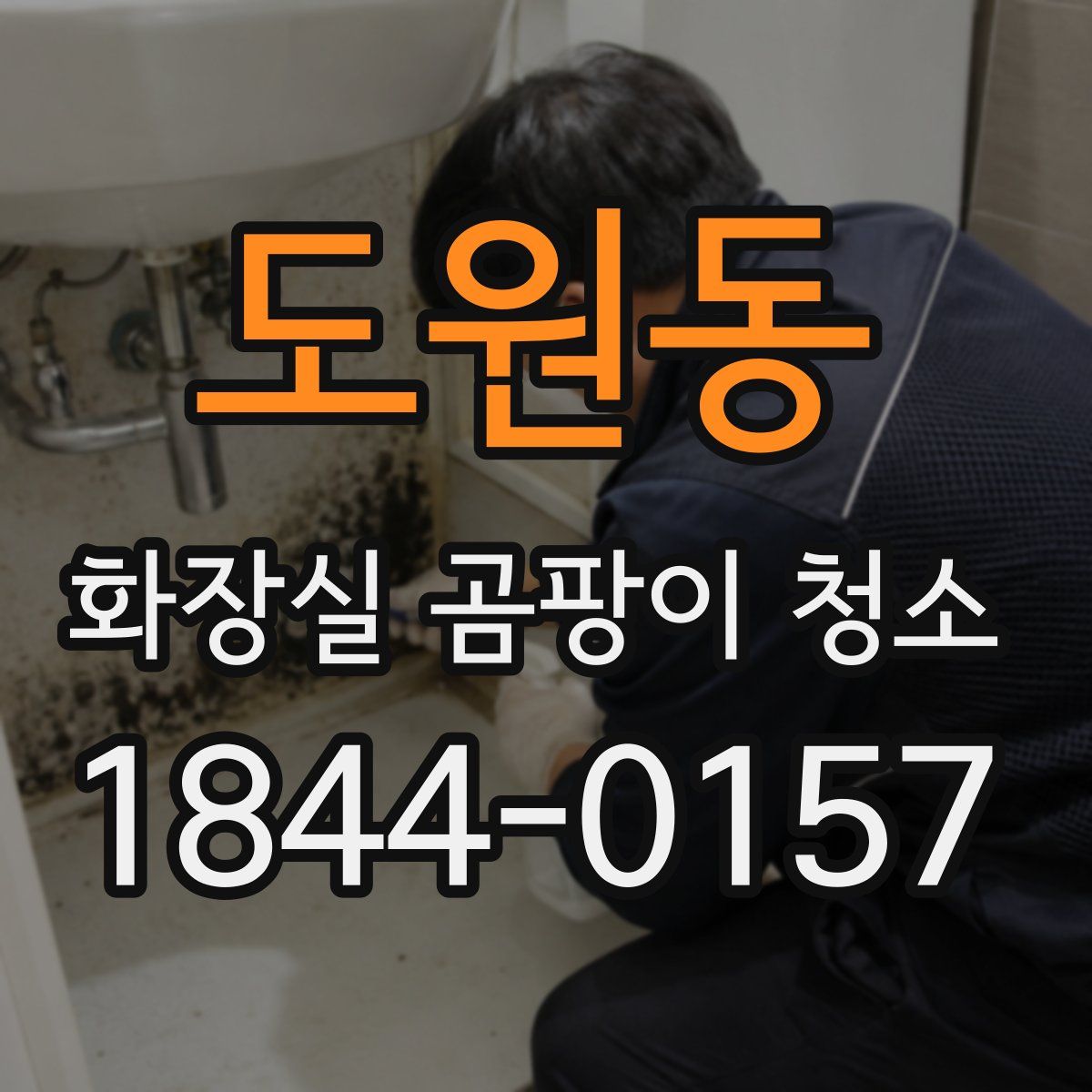 도원동 화장실 곰팡이 청소