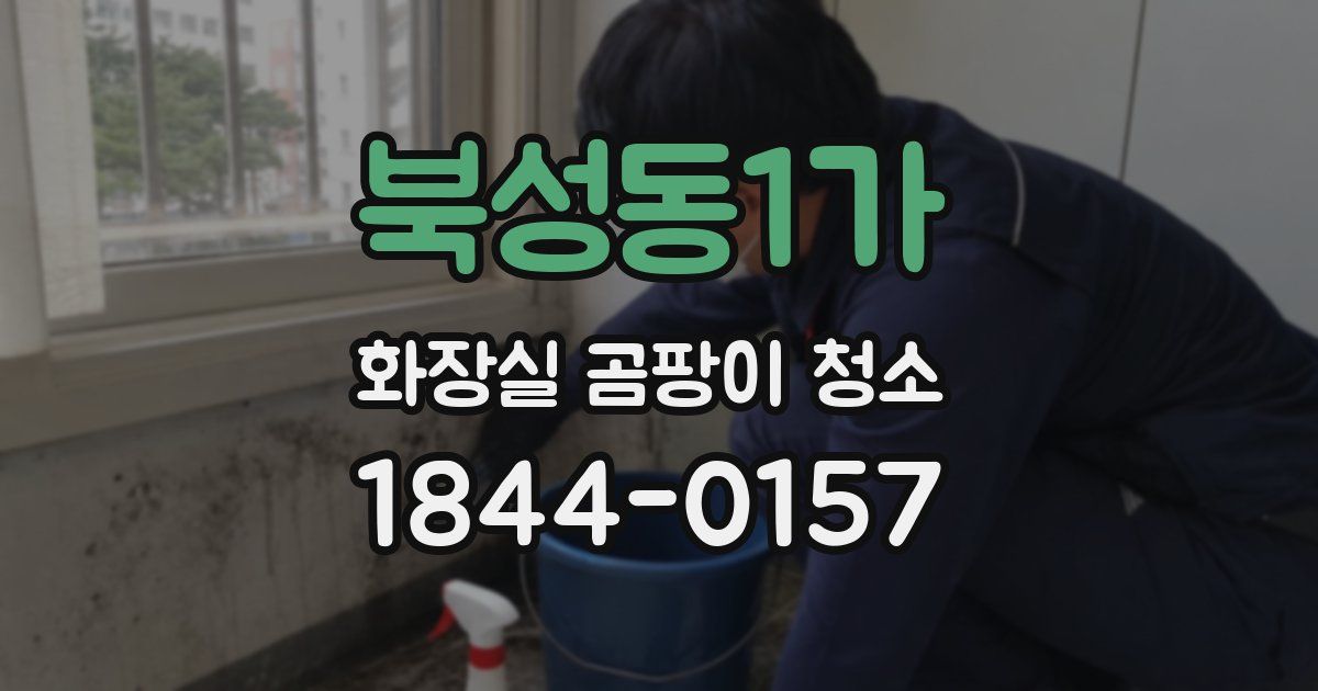 북성동1가 화장실 곰팡이 청소