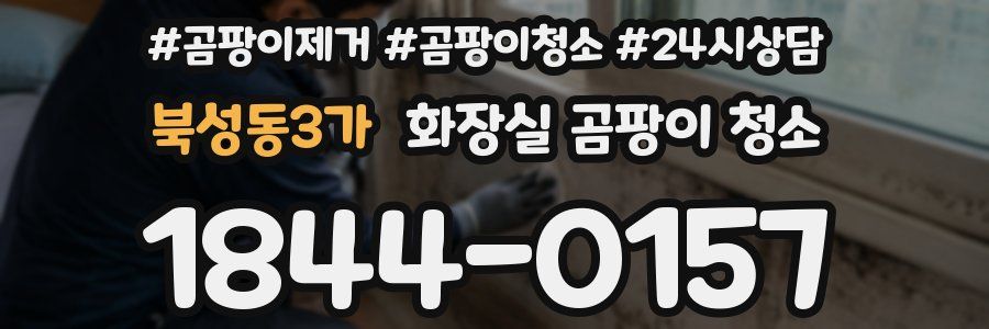 북성동3가 화장실 곰팡이 청소