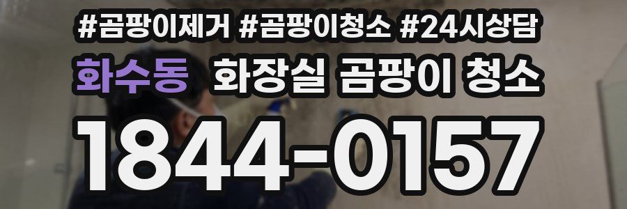 화수동 화장실 곰팡이 청소