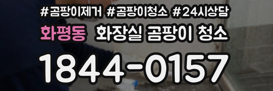 화평동 화장실 곰팡이 청소