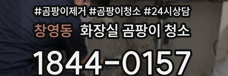 창영동 화장실 곰팡이 청소