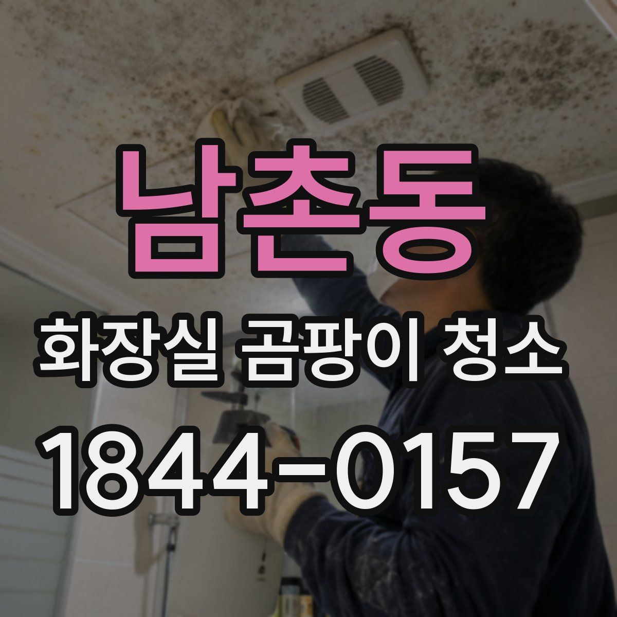 남촌동 화장실 곰팡이 청소