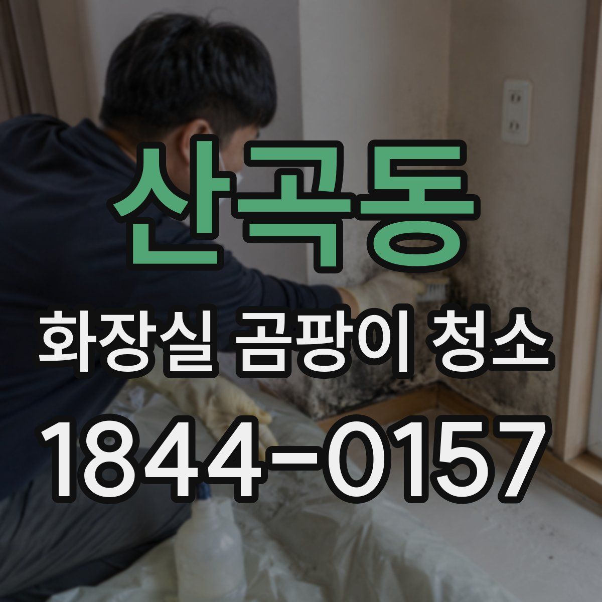 산곡동 화장실 곰팡이 청소