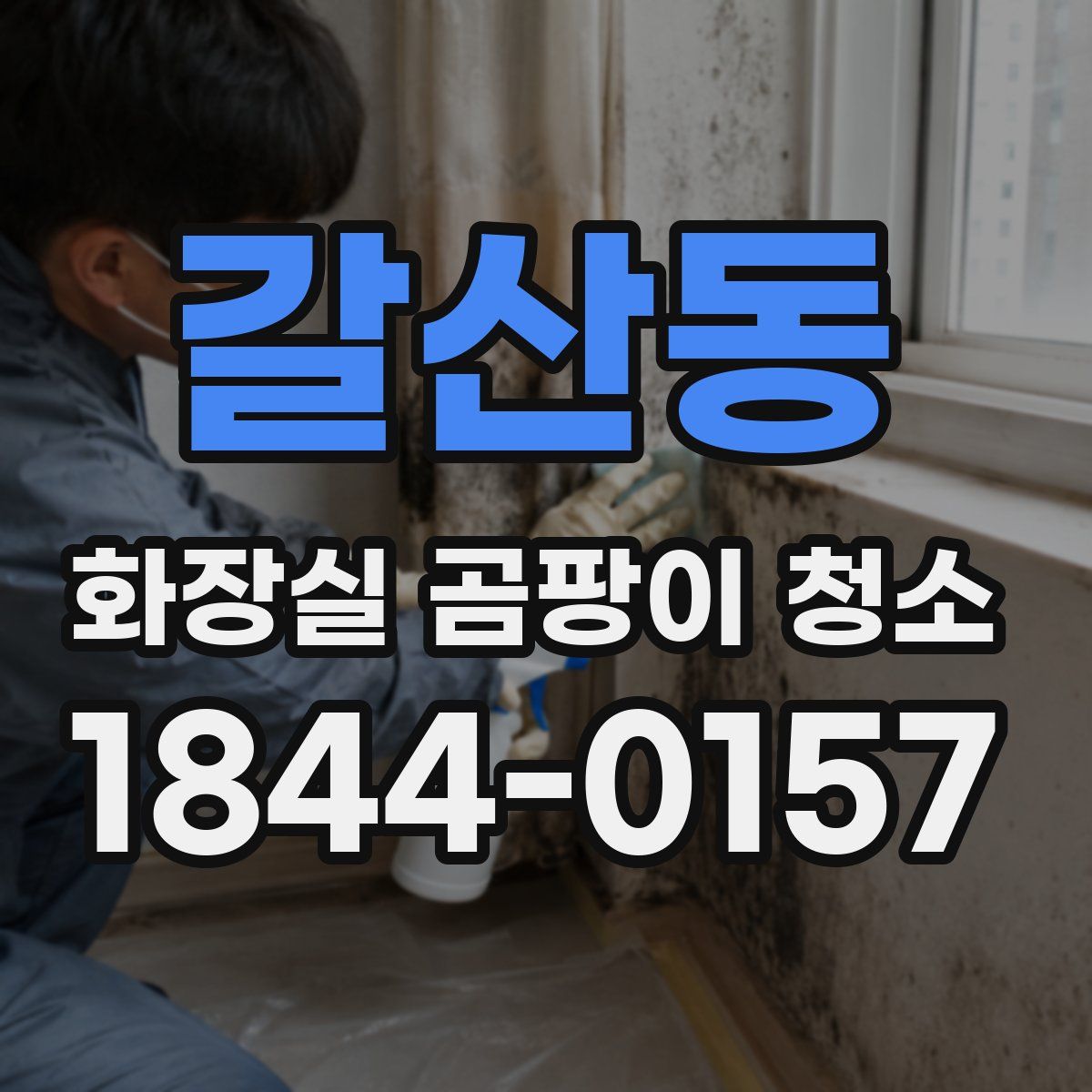 갈산동 화장실 곰팡이 청소
