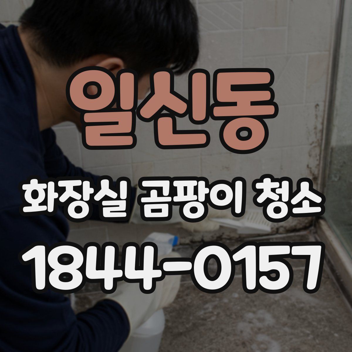 일신동 화장실 곰팡이 청소