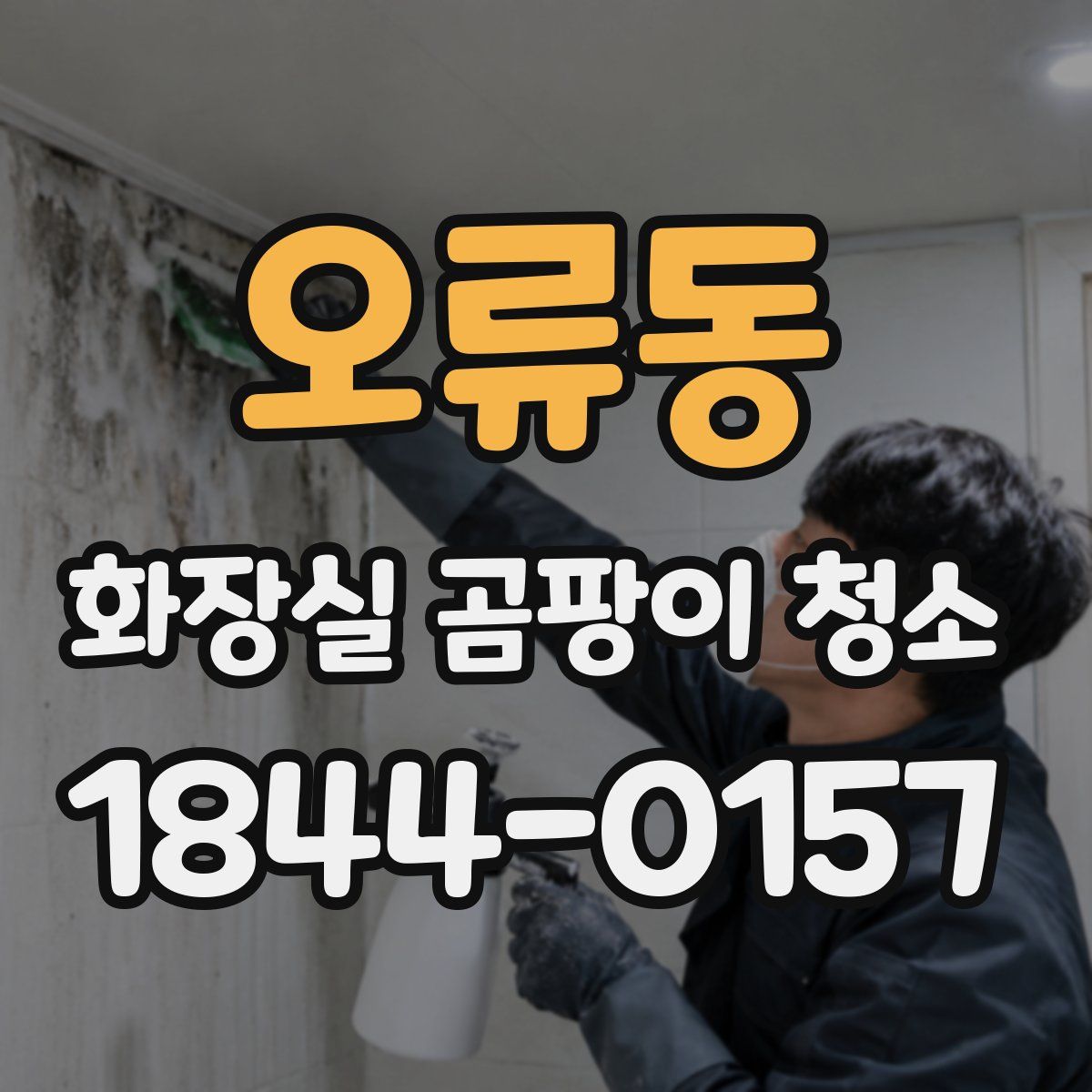 오류동 화장실 곰팡이 청소