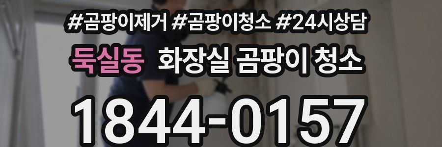 둑실동 화장실 곰팡이 청소