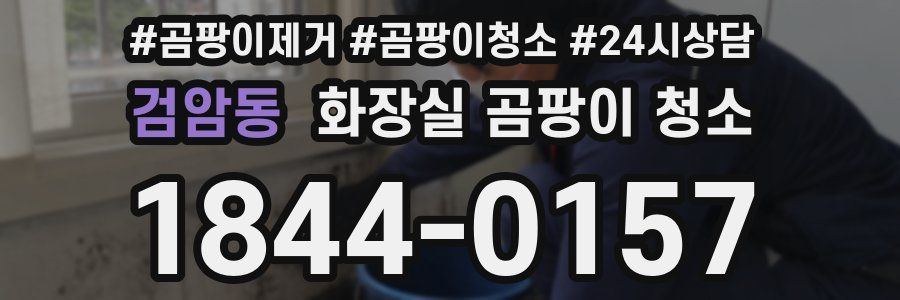 검암동 화장실 곰팡이 청소