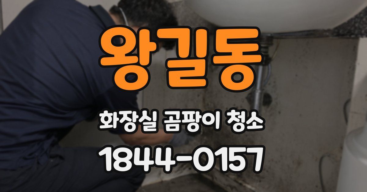 왕길동 화장실 곰팡이 청소