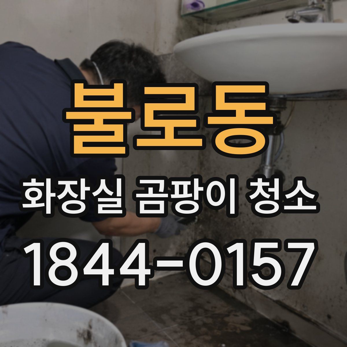 불로동 화장실 곰팡이 청소
