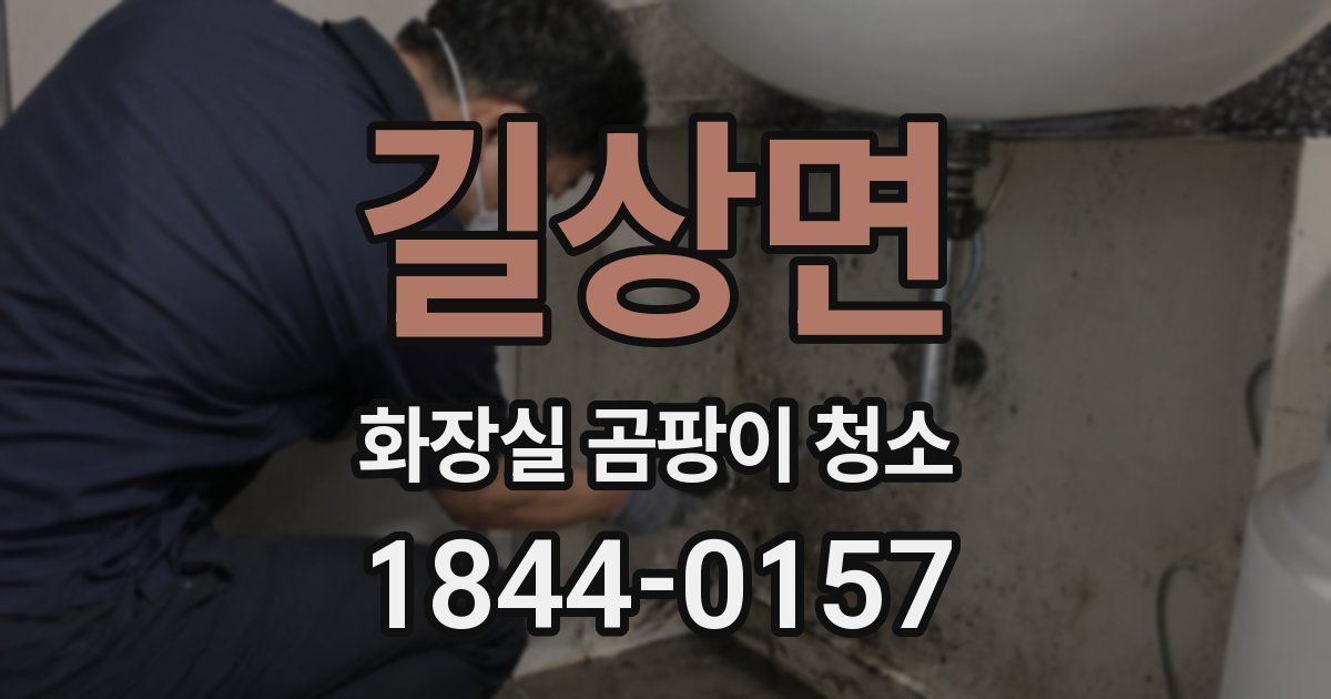 길상면 화장실 곰팡이 청소