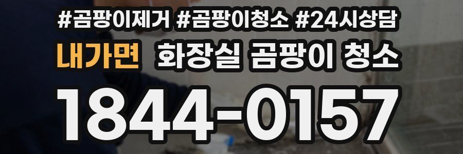 내가면 화장실 곰팡이 청소