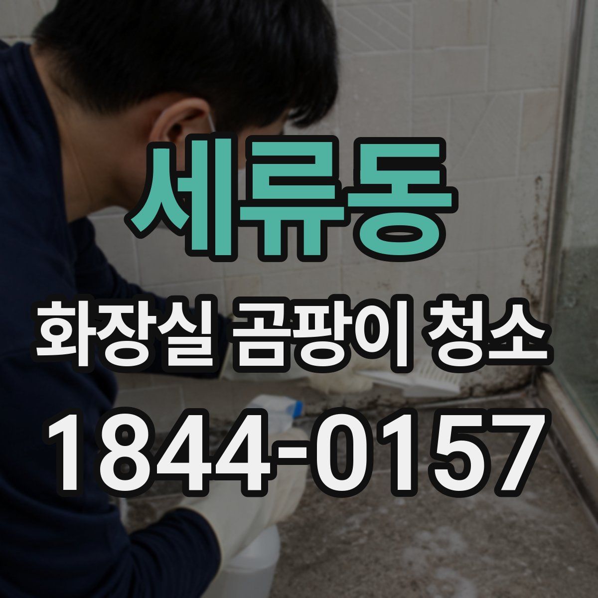 세류동 화장실 곰팡이 청소