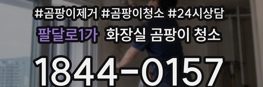 팔달로1가 화장실 곰팡이 청소