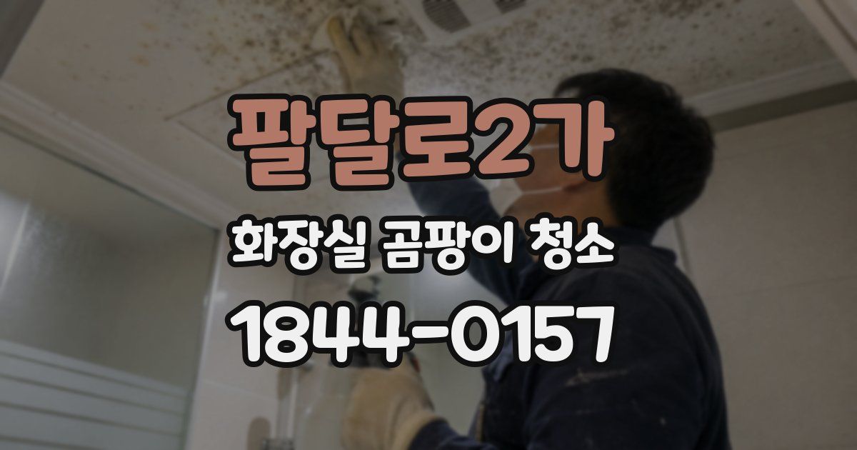 팔달로2가 화장실 곰팡이 청소