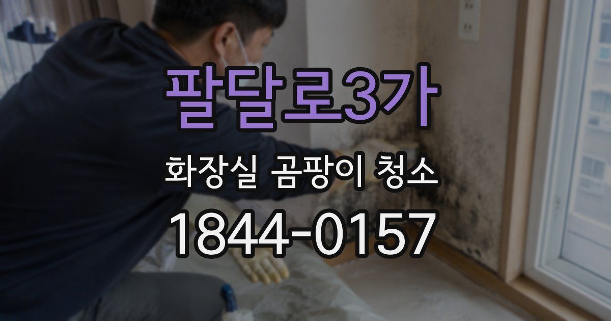 팔달로3가 화장실 곰팡이 청소