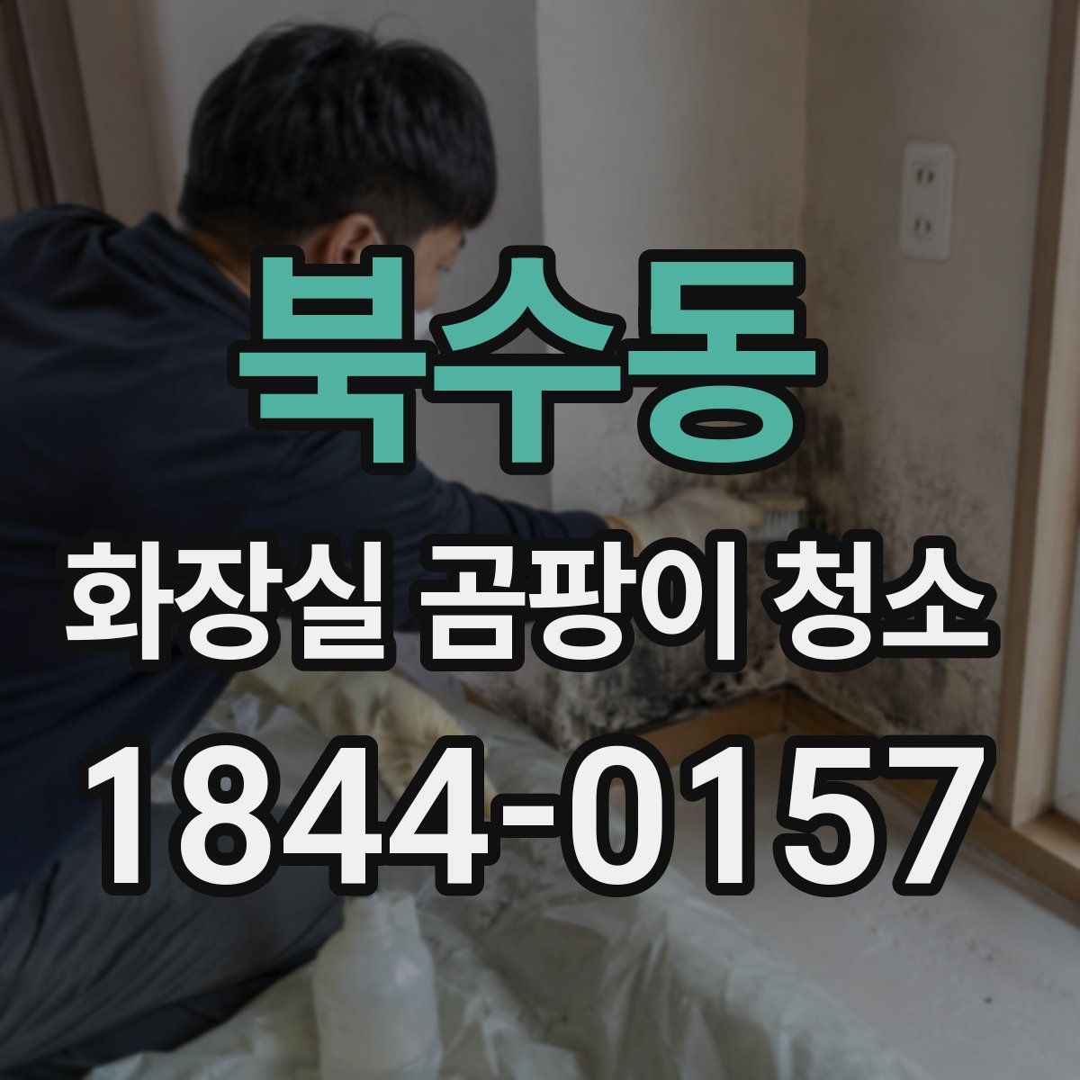 북수동 화장실 곰팡이 청소