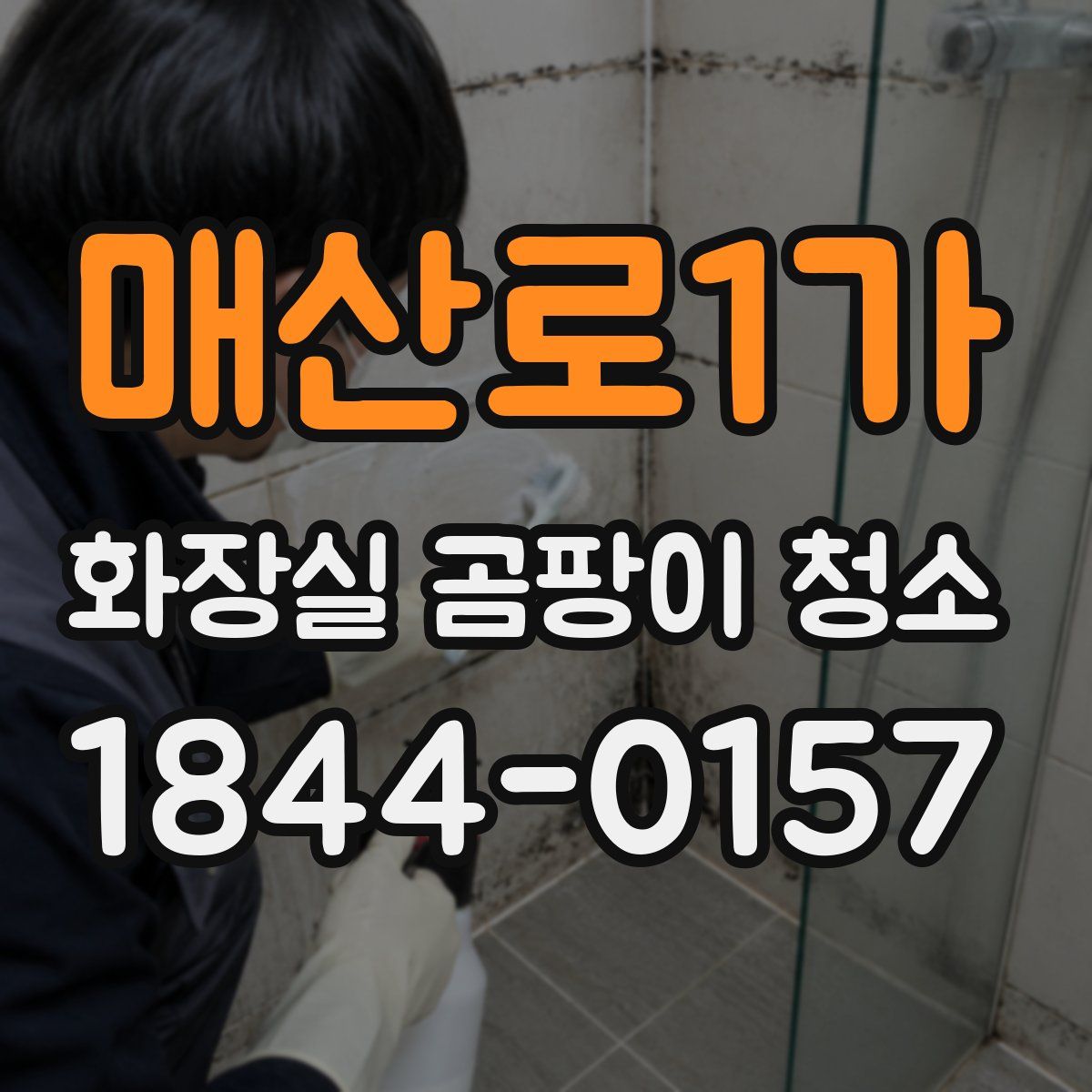 매산로1가 화장실 곰팡이 청소