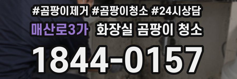 매산로3가 화장실 곰팡이 청소