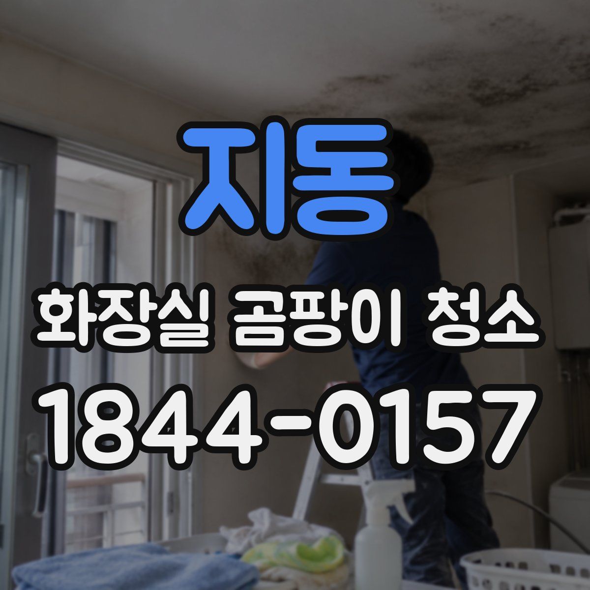 지동 화장실 곰팡이 청소