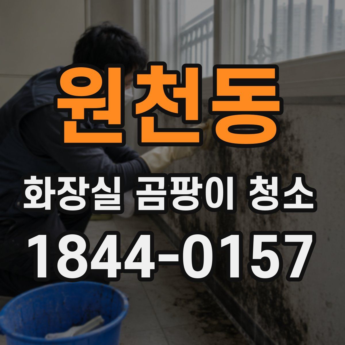 원천동 화장실 곰팡이 청소