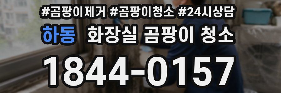 하동 화장실 곰팡이 청소