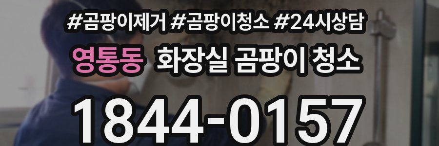 영통동 화장실 곰팡이 청소