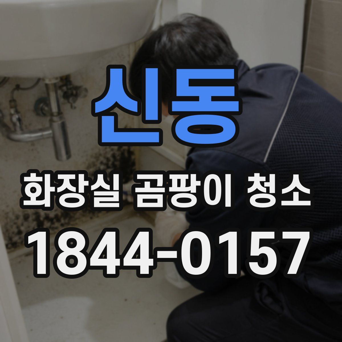 신동 화장실 곰팡이 청소