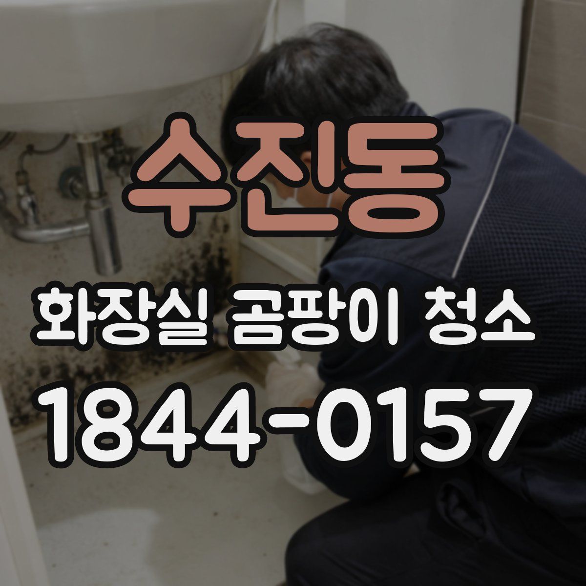 수진동 화장실 곰팡이 청소
