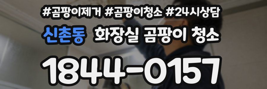 신촌동 화장실 곰팡이 청소