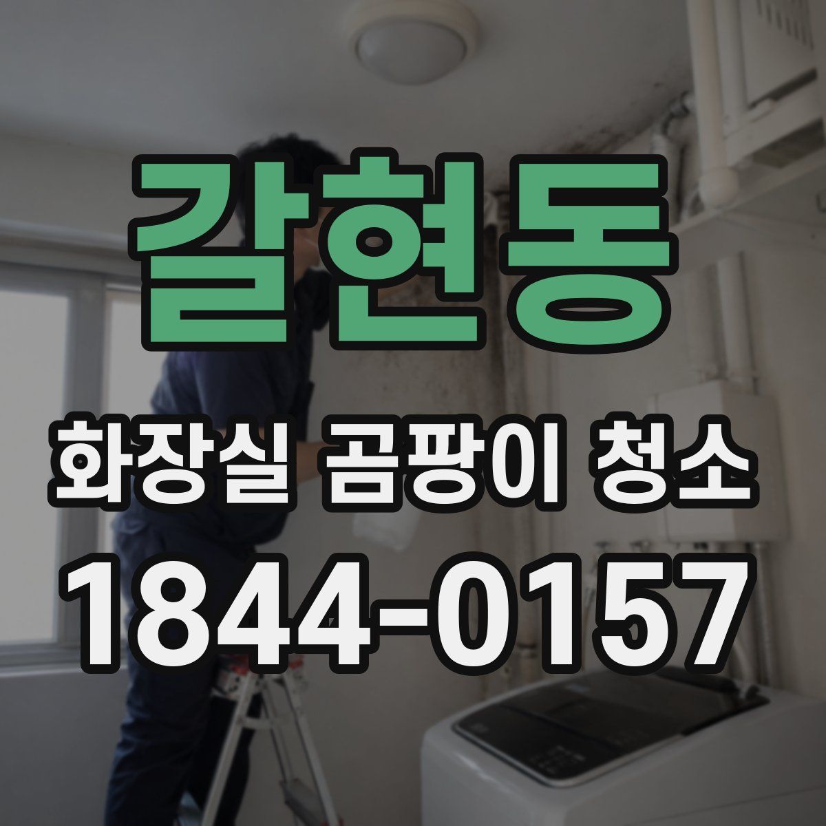 갈현동 화장실 곰팡이 청소