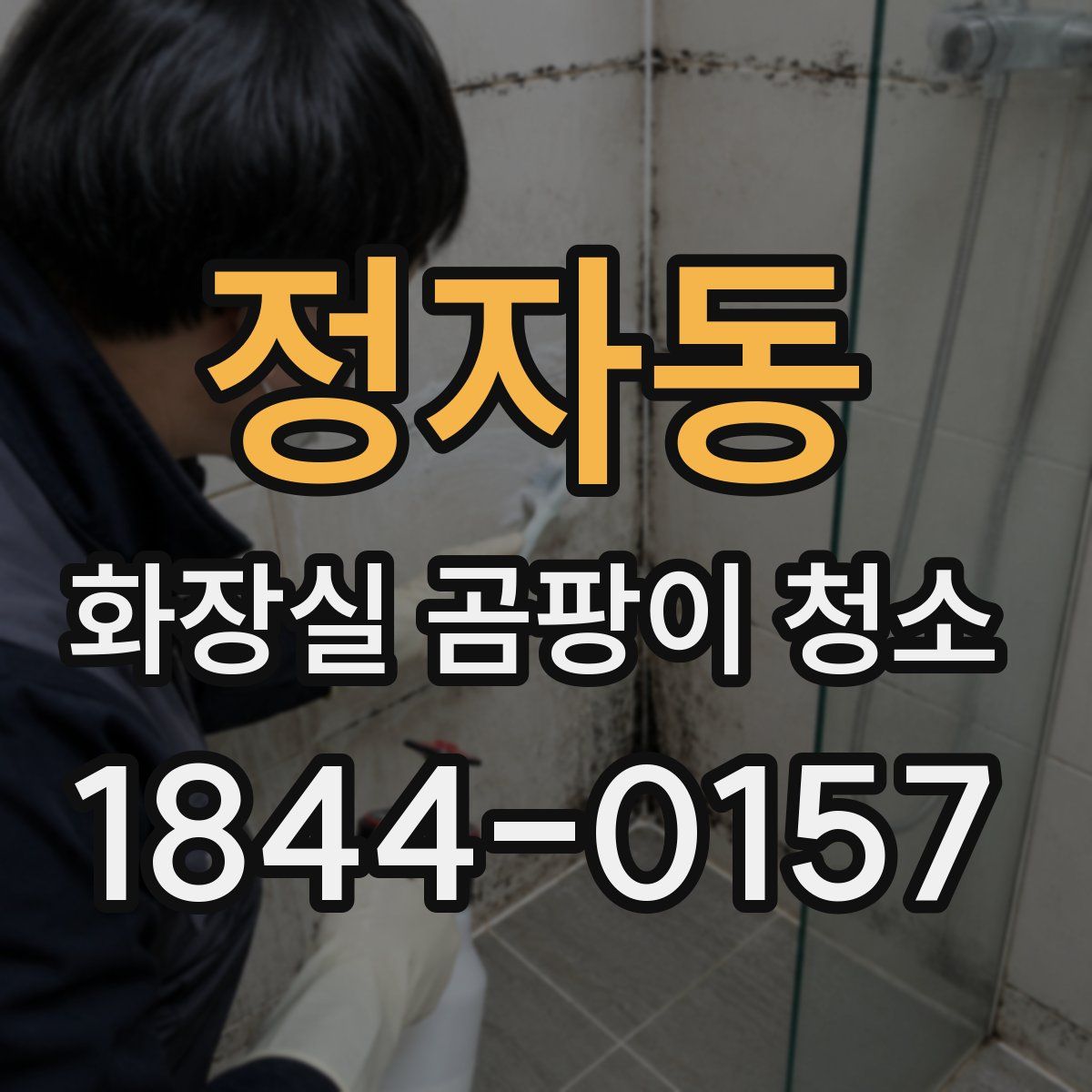 정자동 화장실 곰팡이 청소