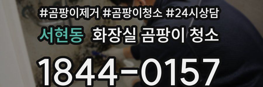 서현동 화장실 곰팡이 청소