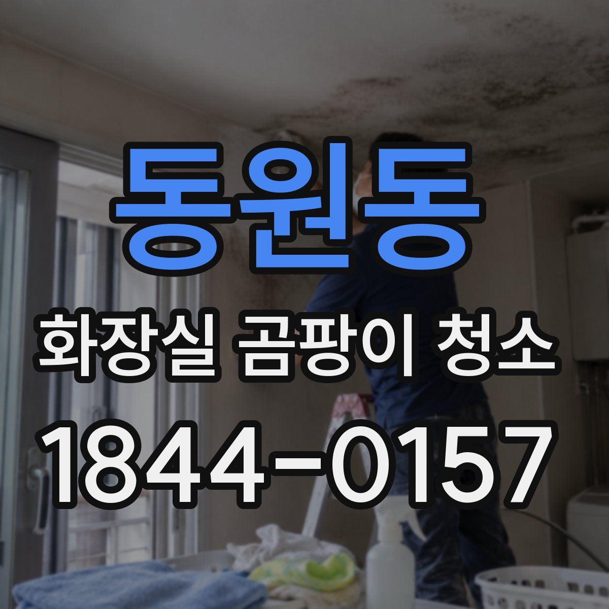 동원동 화장실 곰팡이 청소