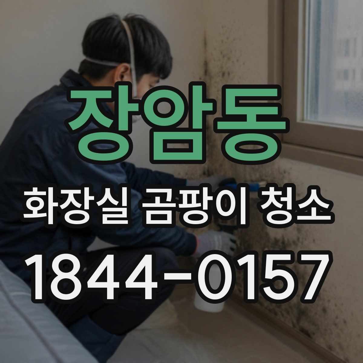 장암동 화장실 곰팡이 청소