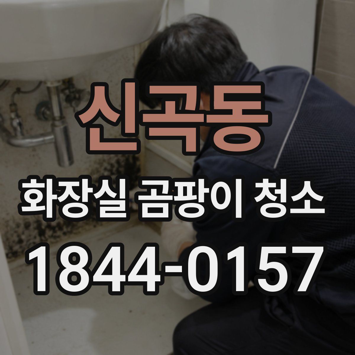 신곡동 화장실 곰팡이 청소