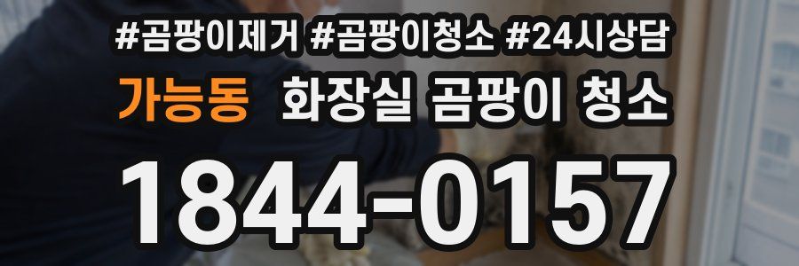 가능동 화장실 곰팡이 청소