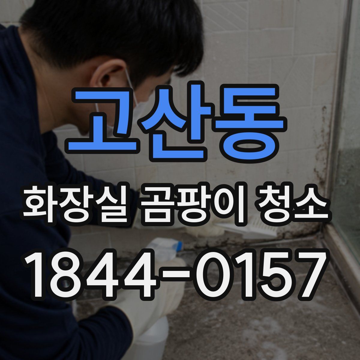 고산동 화장실 곰팡이 청소