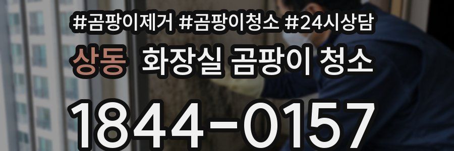 상동 화장실 곰팡이 청소
