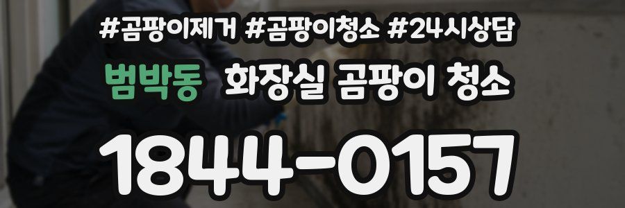 범박동 화장실 곰팡이 청소