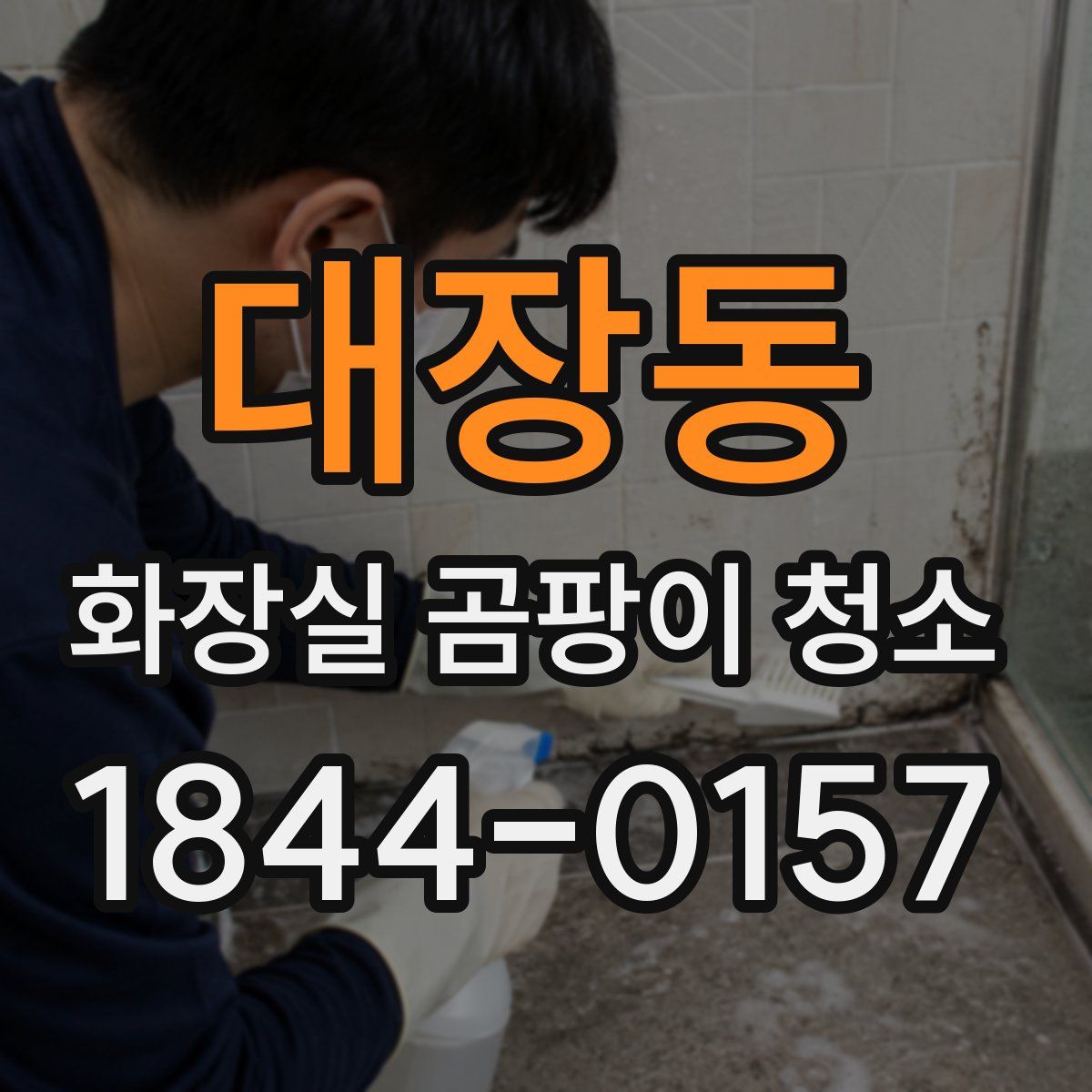 대장동 화장실 곰팡이 청소