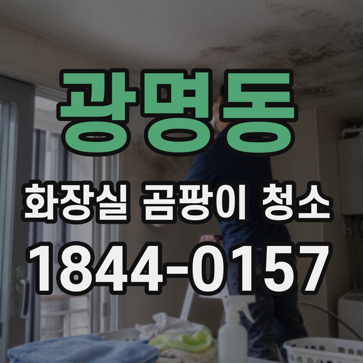 광명동 화장실 곰팡이 청소