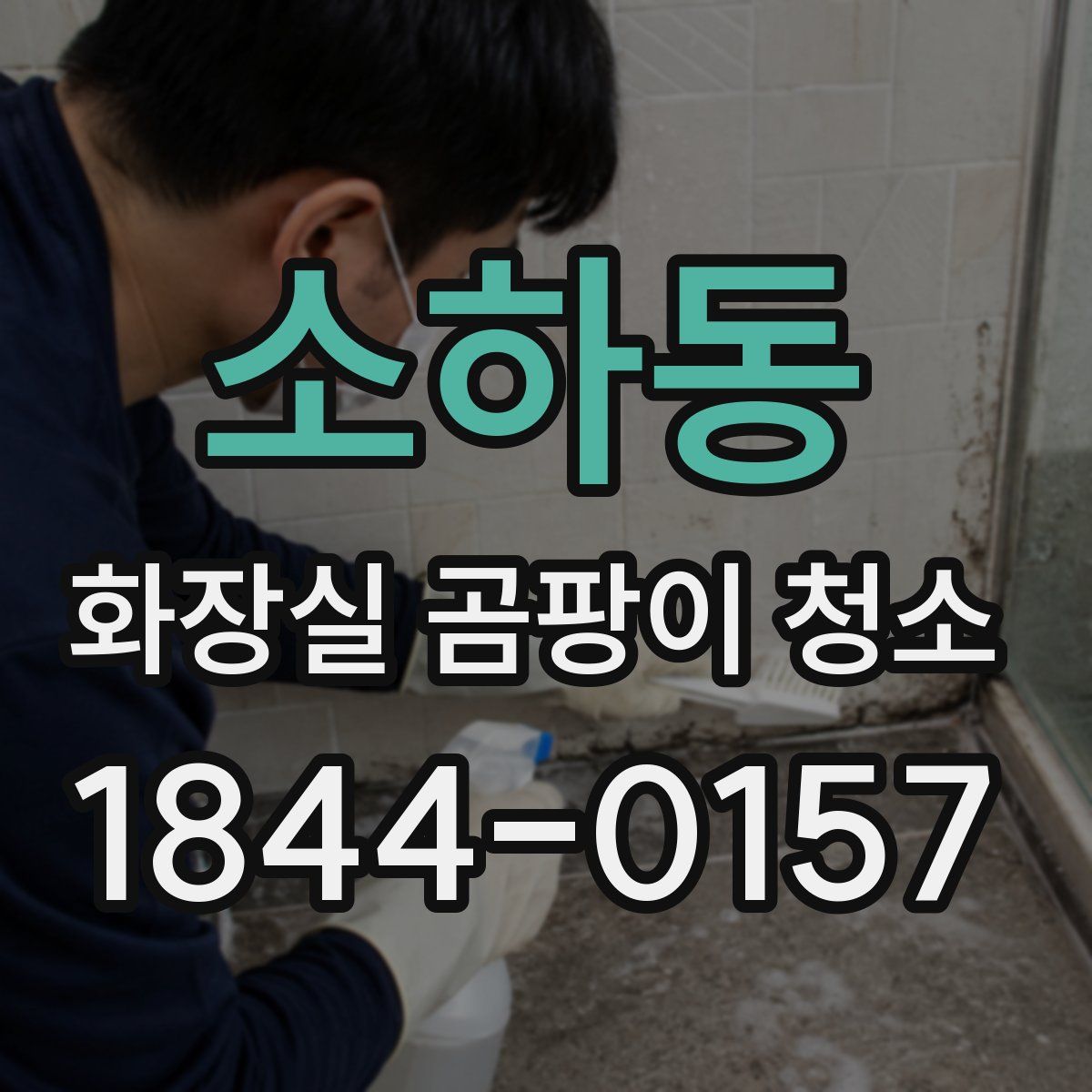 소하동 화장실 곰팡이 청소