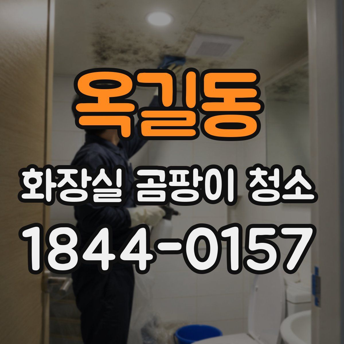 옥길동 화장실 곰팡이 청소