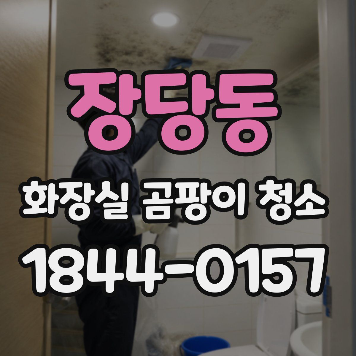 장당동 화장실 곰팡이 청소