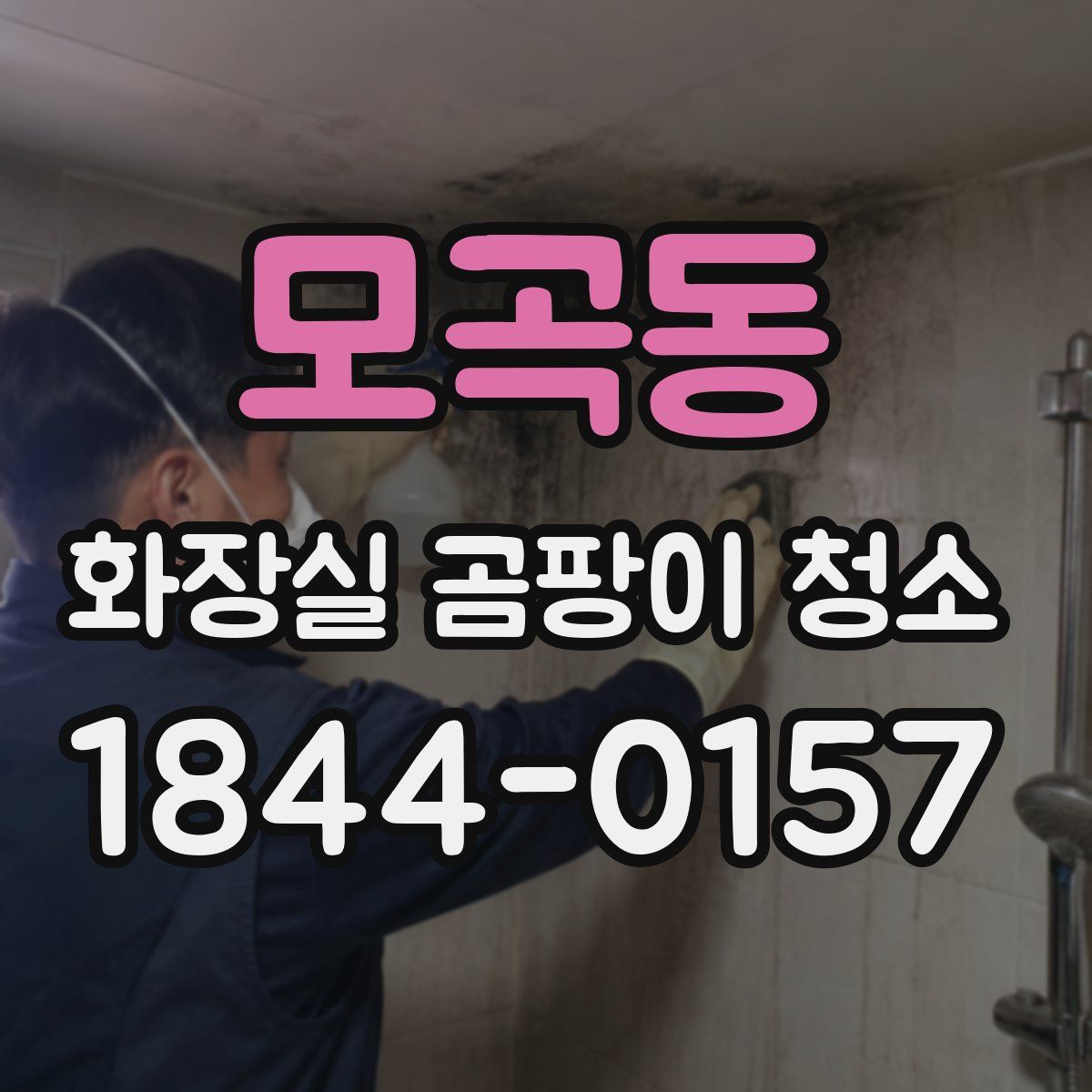 모곡동 화장실 곰팡이 청소